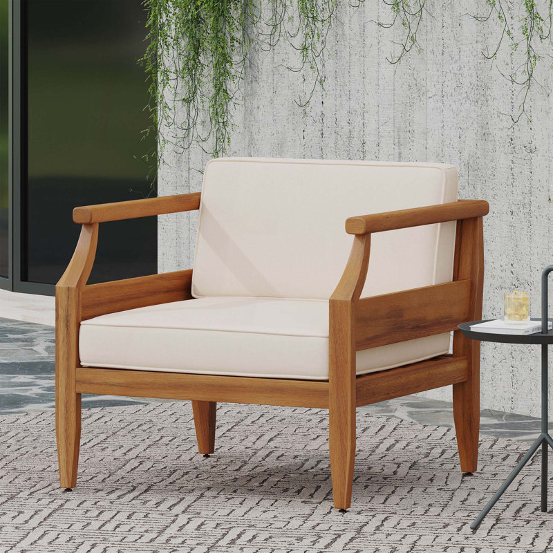 Méridienne légère, fauteuil d'appoint, Tissu beige