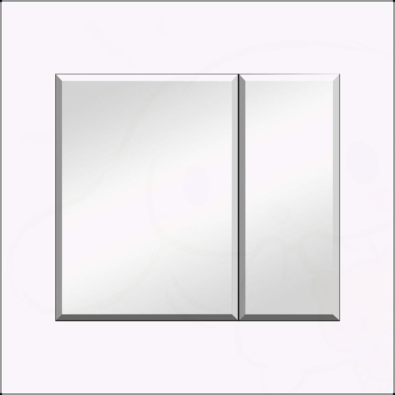 Armoire à pharmacie de salle de bain polyvalente avec plusieurs options de fixation et caractéristiques avancées