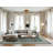 Machine Washable Overdyed Brown Area Rug-616685299