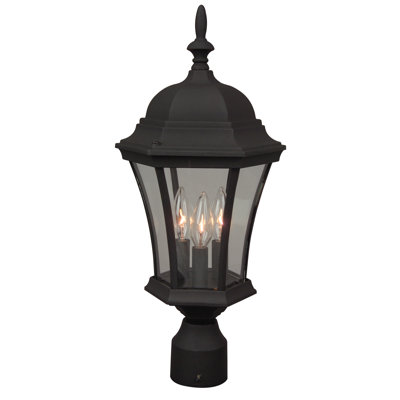 Curved Glass Lantern Head