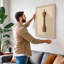Wooden Queen Minimalist - Wrapped Canvas-666317218-666317222