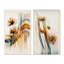 Fleurs orange marguerite orange - ensemble de 2 décorations murales marguerites florales-1366618110-1366618048
