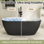 Baignoire de trempage en acrylique autoportante de L 51 po x l 28 po-94129007