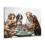 Art mural sur toile, "Chiens jouant au poker"-2061298221