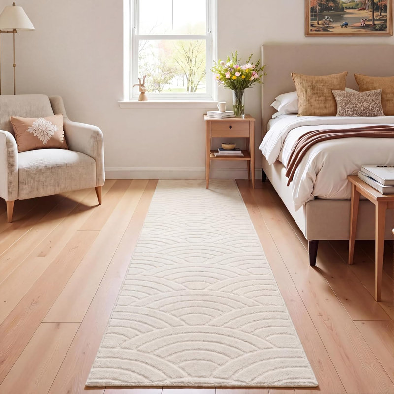 Tapis de couloir Soft Fluffy, Tapis de couloir 2 pi x 8 pi