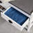 Hall Tree 3-in-1 Entryway Bench with Coat Rack, Shoe Rack &amp; Drawers | Modern | White | P2 MDF