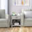 Ensemble de 2 tables de chevet Jazlee Grey