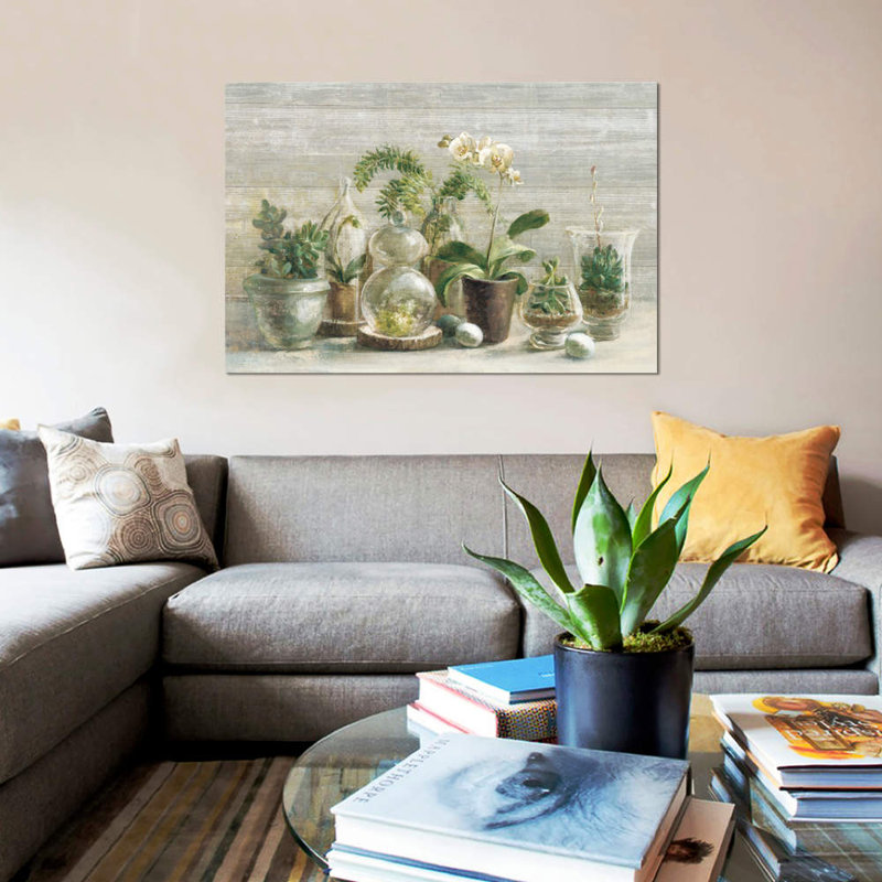 Danhui Nai - Print on Canvas, 101.6 cm H x 66.04 cm W, Black Floater Framed
