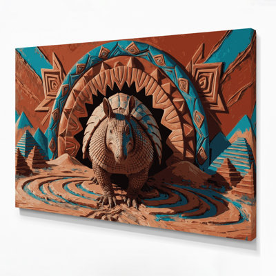 Art mural sur toile 4 "Southwestern Animals"