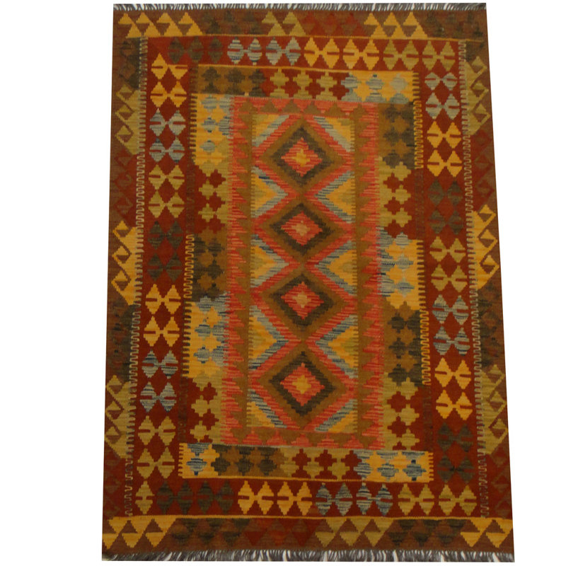Azpeitia Wool Southwestern Indoor Rug