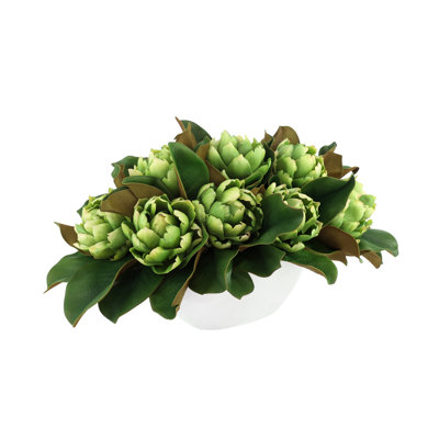 Polysilk Arrangement in Pot