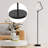 Arched Floor Lamp With Remote Control And Bulb Included