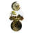Art Wall Decor With Wall Clock