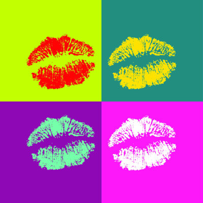 " Warhol Lips 1 "