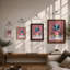 Art Studio Arrangement Modern - Framed Print-1473660558-1473660554