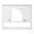 Wall-Mounted Bathroom Cabinet With Mirror And Open Shelf, Ideal For Space-Saving Storage And Elegant Design
