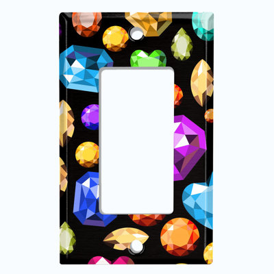 Patterned Rocker Standard Wall Plate