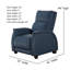 Fauteuil inclinable en cuir Venus Zero Gravity-114209969
