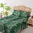 Foliage Microfiber Floral Sheet Set-197090173-197090169