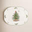 Spode Christmas Tree Sculpted Oval Platter 14"