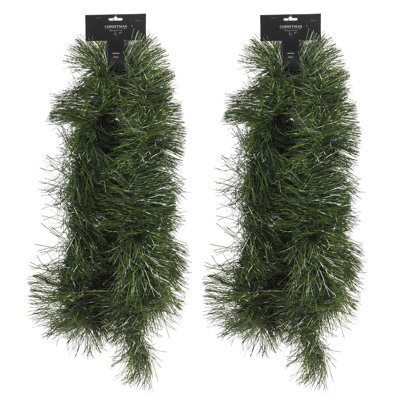 106.3 cm in. Lighted Fresh Faux Artificial Garland