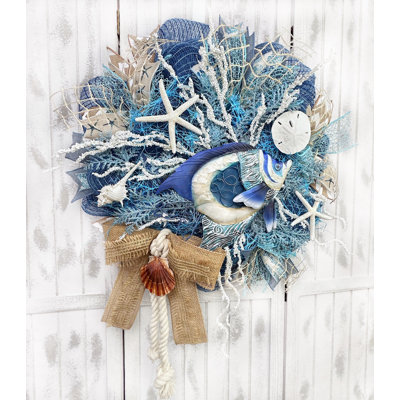 Couronne de toile de jute Capiz