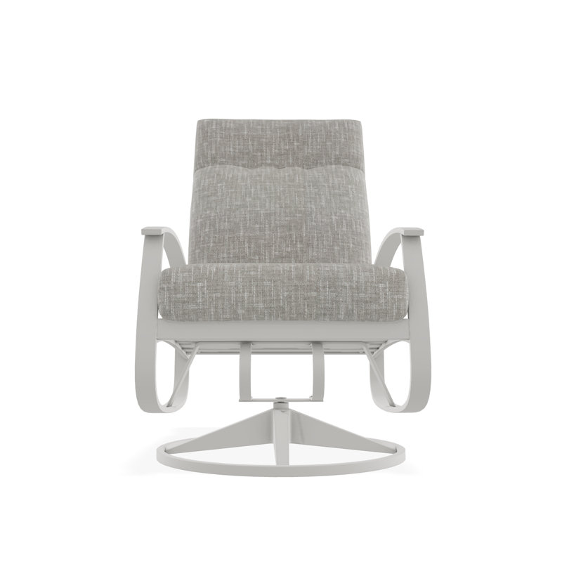 Belle Isle Outdoor Lounge Chair, Snow, Huskie