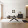 Louida 9 - Piece 110.24" Extendable Sintered Stone Dining Table with 8 Fabric Chairs Dining Set