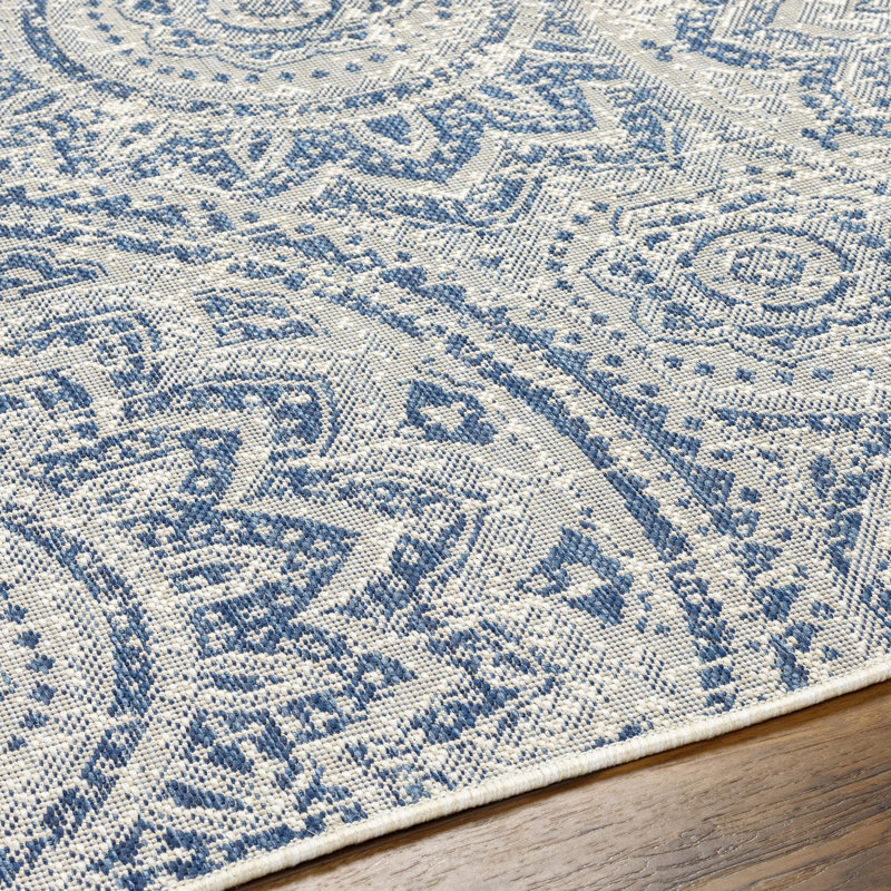 Tapis bleu Bien-Aime, Rectangle 2 pi x 3 pi