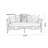 Creative Green Casual Sofa