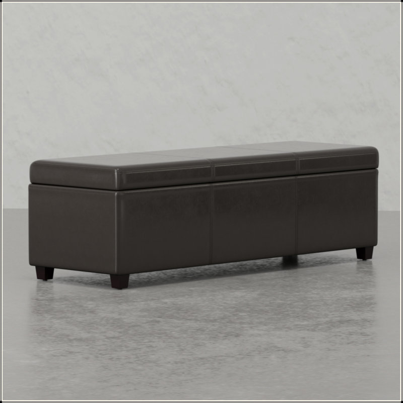 Lincoln Extra Large Storage Ottoman Bench