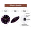 Glowing Clock Face Wavy Line Art - 12'' Modern Glass Wall Clock