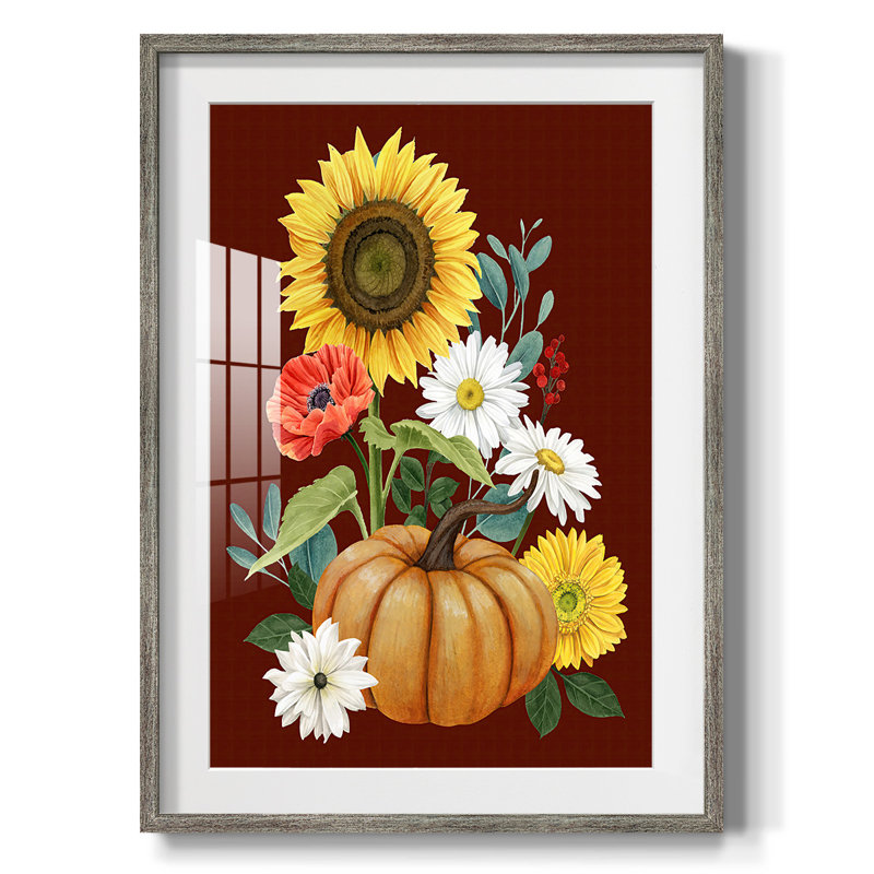 «Beautiful Fall II», reproduction encadrée, Vieilli, H 28,5 po x l 20,5 po