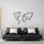Modern Abstract Wall Decor on Metal