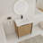 30'' Single Bathroom Vanity with Resin Top