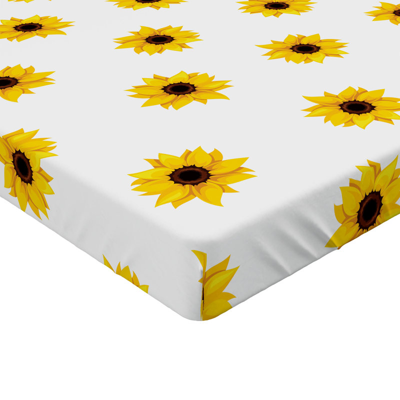 Drap-housse jaune Ambesonne, Drap-housse très grand californien