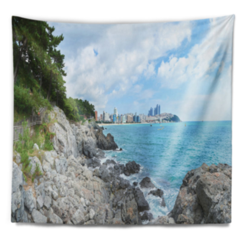 Polyester Tapestry, 68" H x 80" W