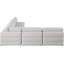 Canapé modulaire de coin symétrique de 114 po de large Itoro-82750587