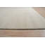 Ivory Hand-Knotted Wool Subtle Textured Weave Geometric Modern Contemporary Carpet Rug-1980095134