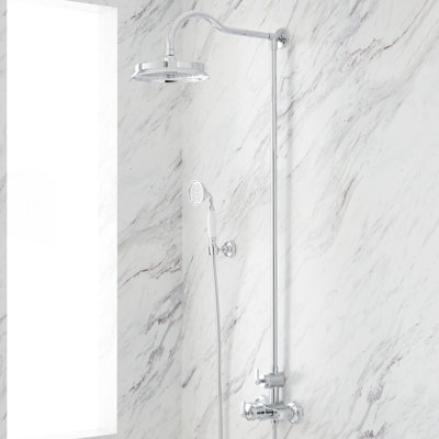 Système de douche complet avec soupape brute Cooper