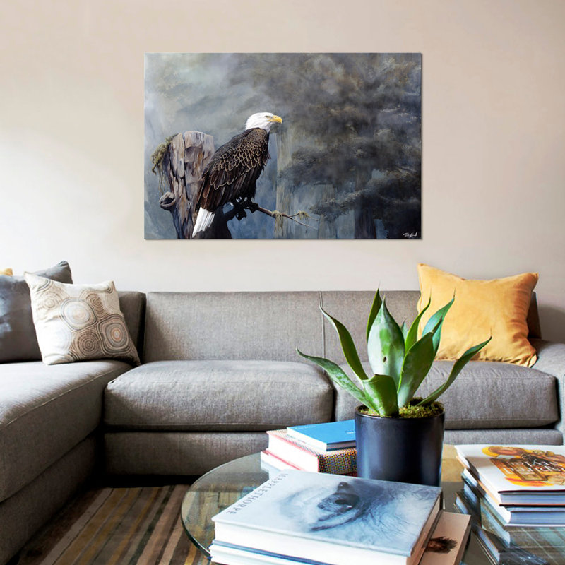 «Freedom Haze», impression sur toile, H 18 po x l 26 po x P 1,5 po, Toile tendue, Pas de tapis