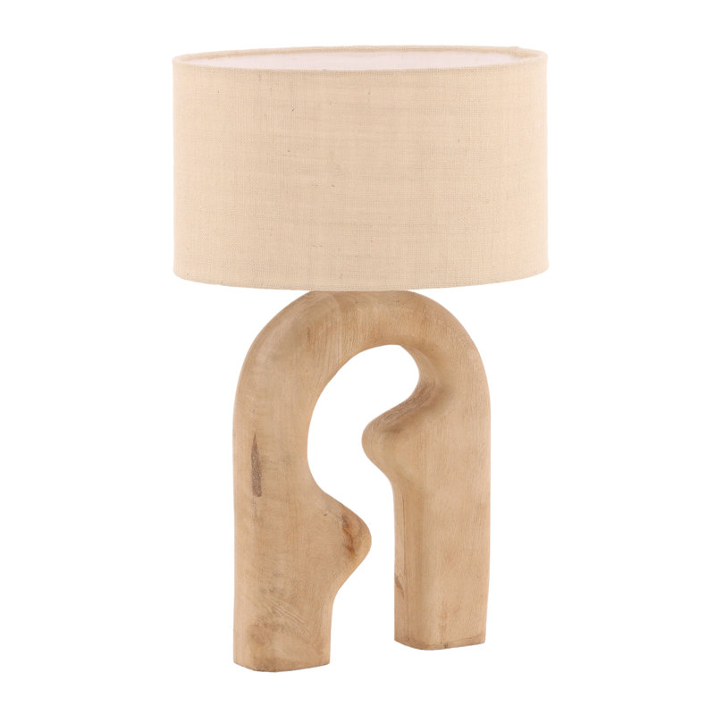Sage Solid Wood Table Lamp