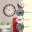 Round Plastic Wall Clock 16 Inches-1753934807