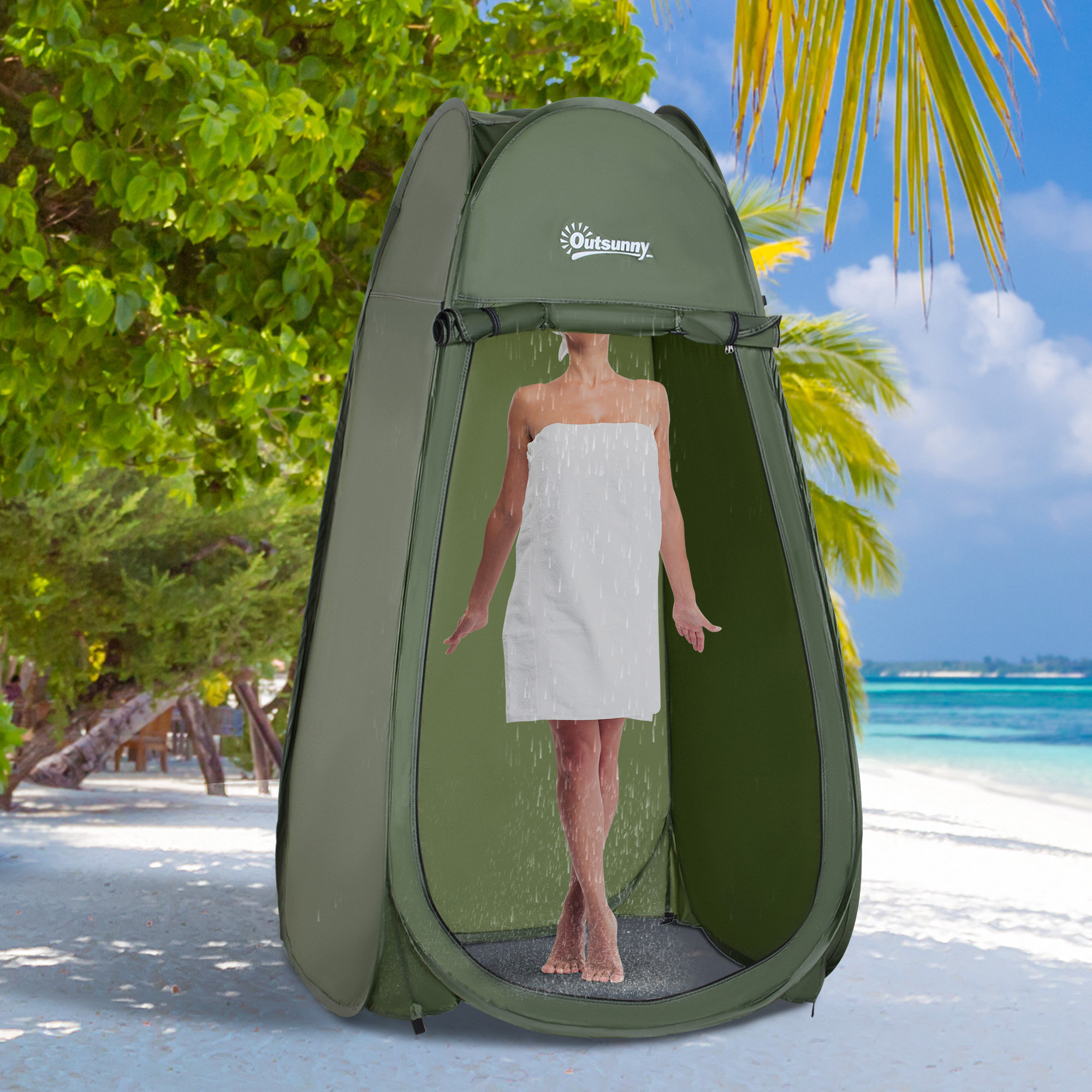 Tente à langer portable Instant Privacy Shelter 51 pouces de long pour