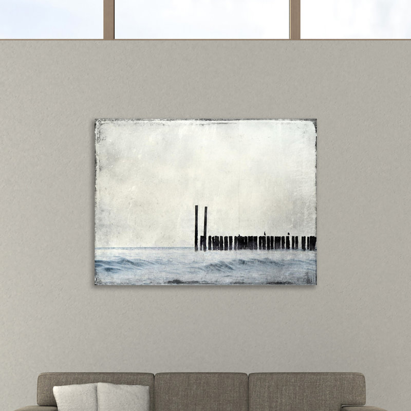 «Out to Sea» par Kimberly Allen, reproduction d'art sur toile tendue, H 15 po x l 20 po x P 1,5 po