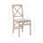 Avel Solid Wood Folding Padded Dining Chair