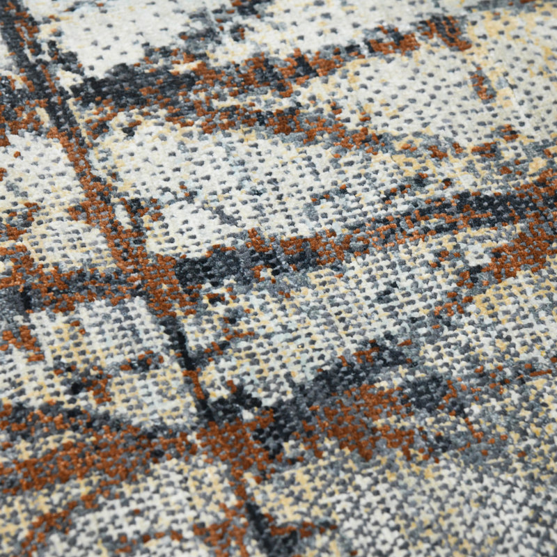 Dazzle Hand-Knotted Dark Gray 2' X 3'