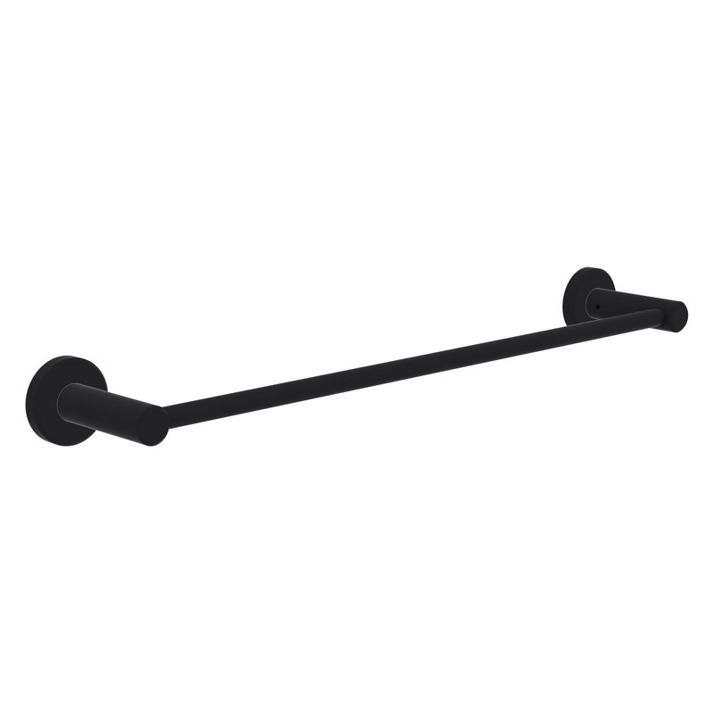 Porte-serviettes mural 20 po Malibu, Noir mat