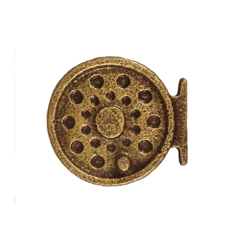 Poignée fantaisie 1 5/8", Laiton antique