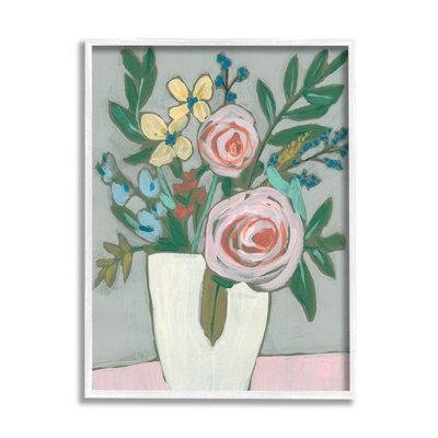 «Mixed Rose Bouquet», estampe numérique par Jennifer Goldberger
